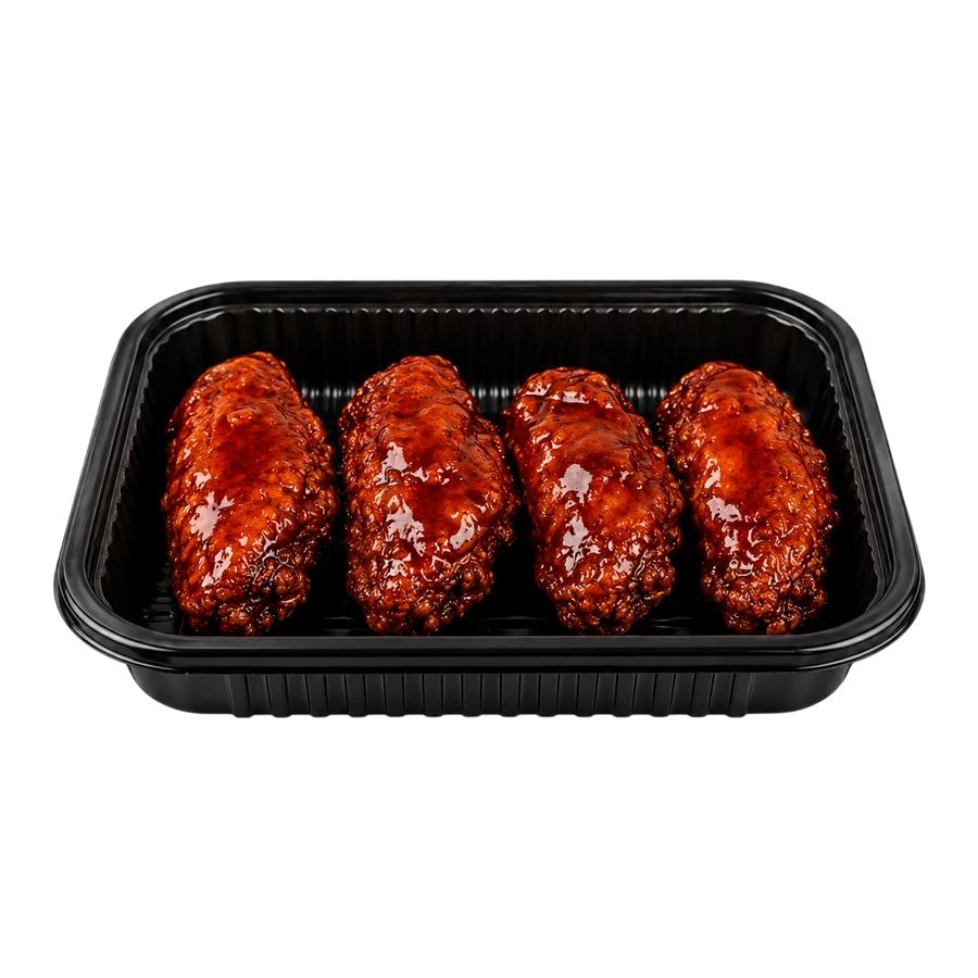 4 PCS Saucy Wings at Cravin Crispy