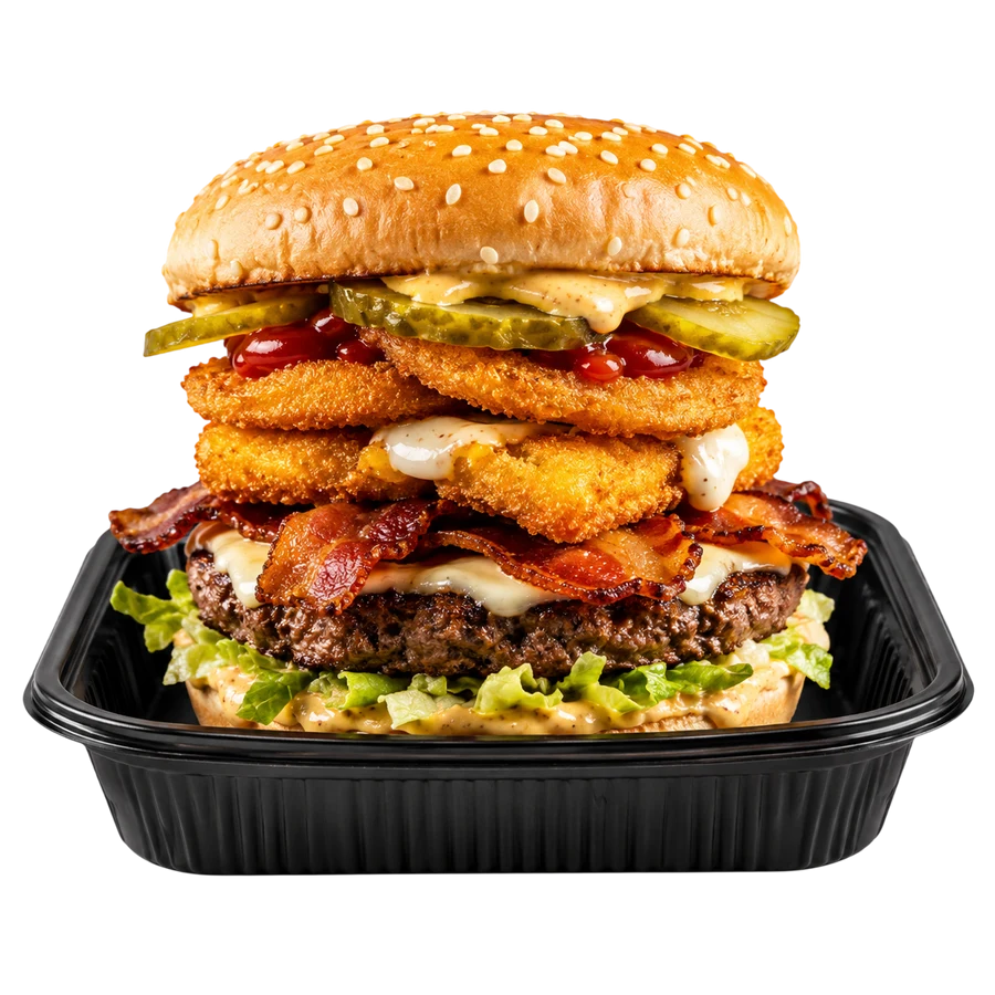 Cravin Burger at Cravin Crispy
