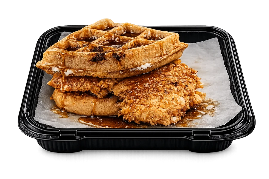 Crispy Waffle Sandwich at Cravin Crispy
