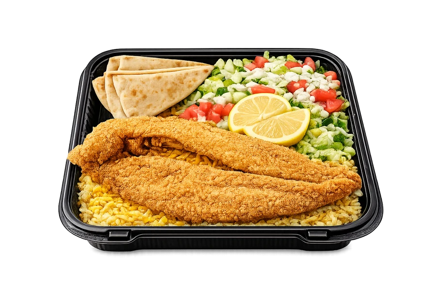 Fish Platter at Cravin Crispy