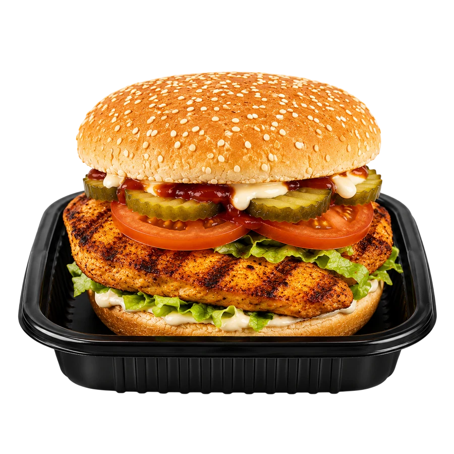 Grilled Chicken Sandwich at Cravin Crispy