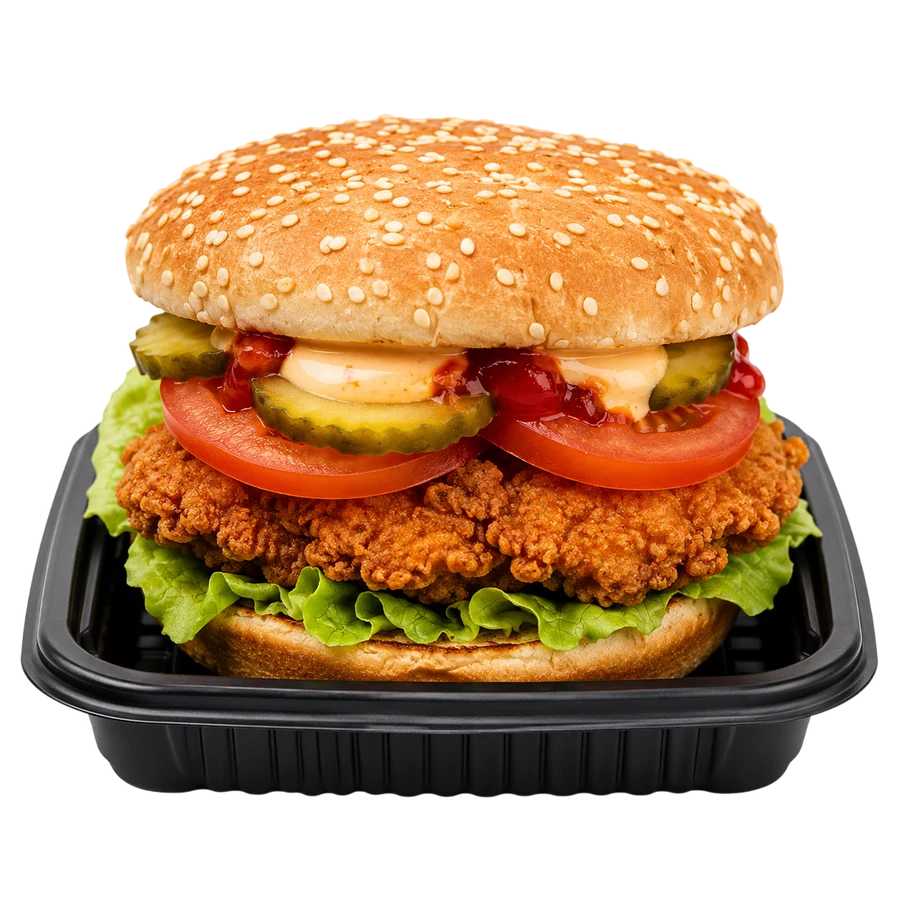 Spicy Chicken Sandwich at Cravin Crispy